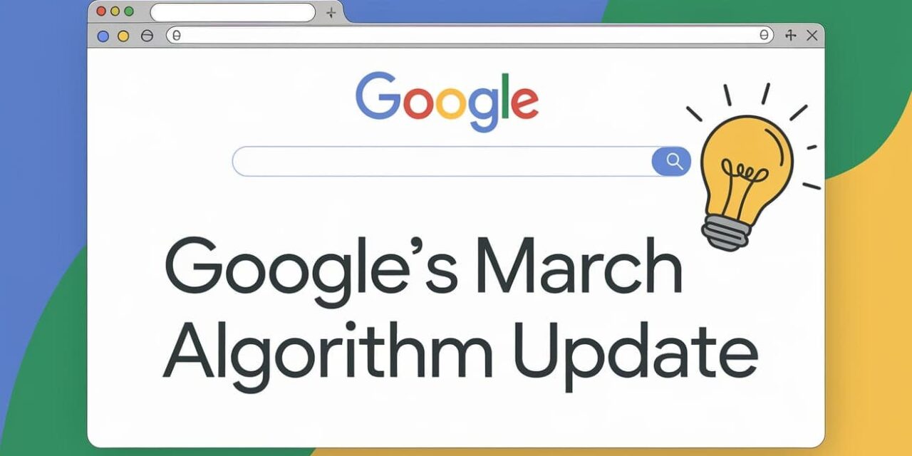 Google’s March Algorithm Update Core Changes 2025
