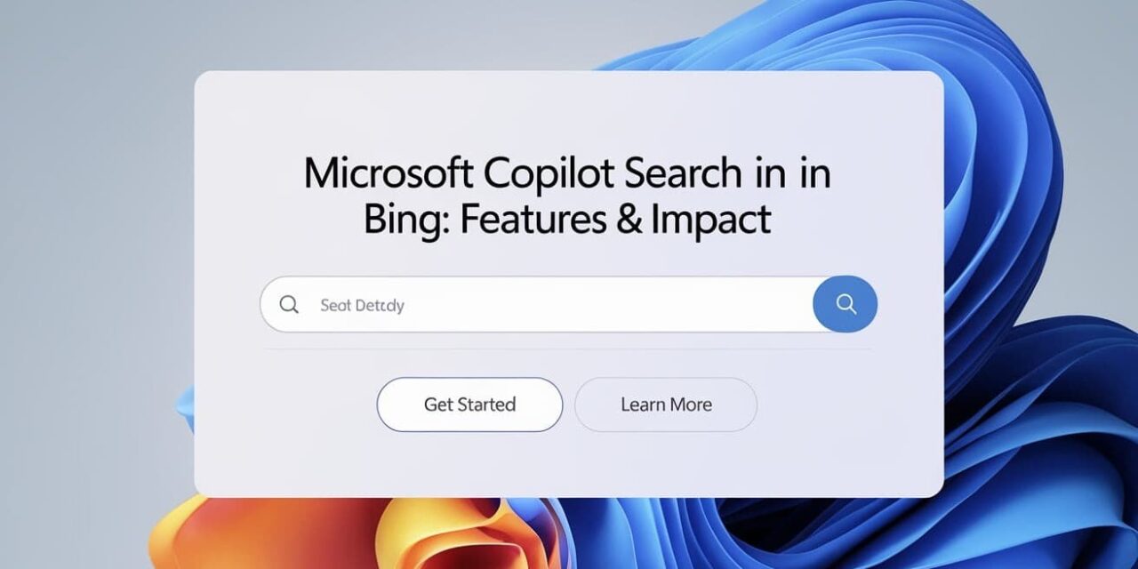 Microsoft Copilot Search in Bing Features & Impact