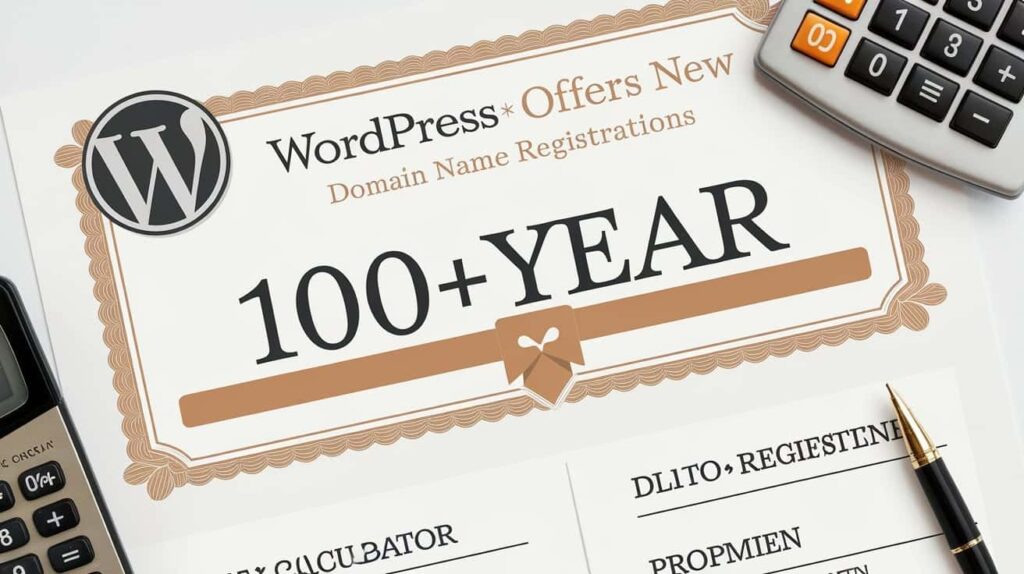 Wordpress Offer New Domain Name Registrations