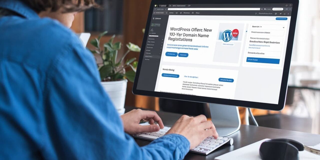 WordPress Offers New 100-Year Domain Name Registrations
