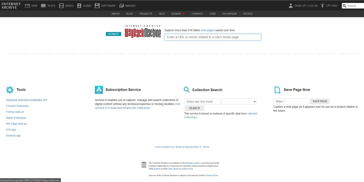 Top 12 Best Wayback Machine Alternatives in 2025